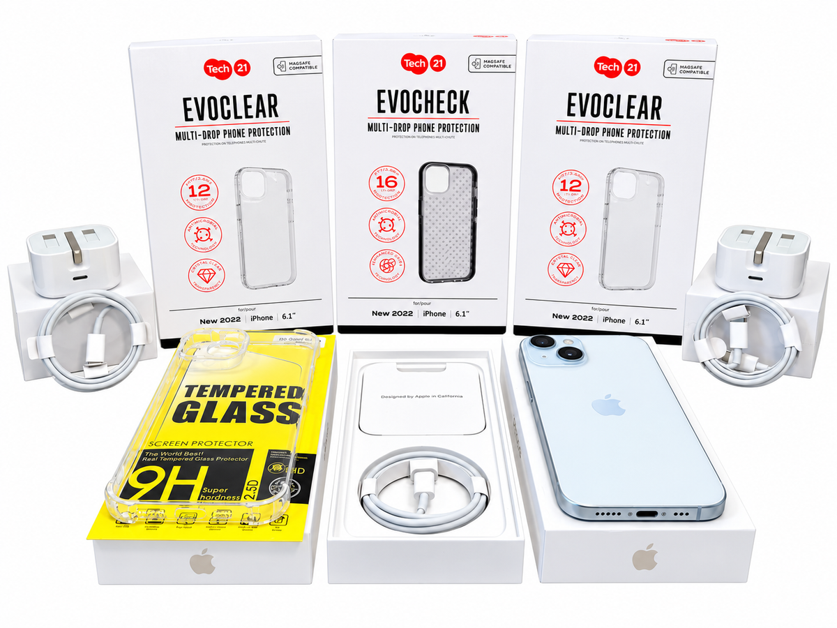 iPhone 15 Like New Accessories Package