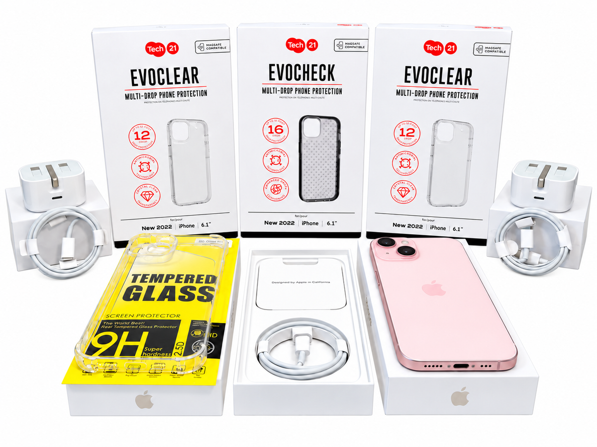 iPhone 15 Like New Accessories Package